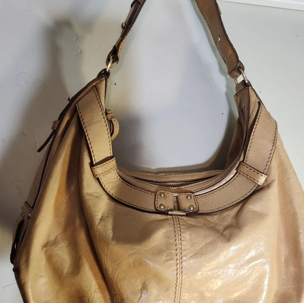 Sigrin Olsen 100% Lambs Leather Shoulder Bag 14 X 8‎ X 5